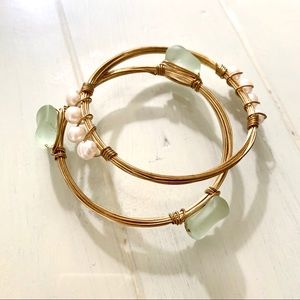 Two Boutique Handmade Bangles